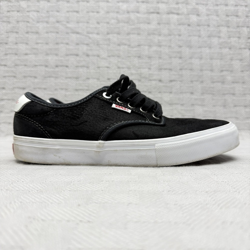 Vans Era Shoes Mens Size 7.5‎ Black Suede Low Top Casual Sneakers OffTheWall